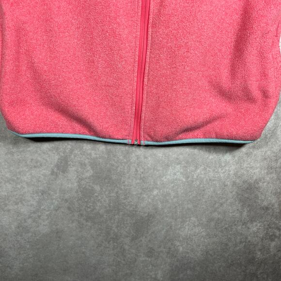 Columbia PFG Vest Womens XL Pink Gray Full Zip Sleeveless Fishing Outdoor Camp - Picture 3 of 8